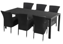 Havebord Havanna 205 x 90 cm i aluminium og nonwood - Sunlife®