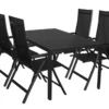 Havebord Havanna 150 x 90 cm i aluminium og nonwood - Sunlife®