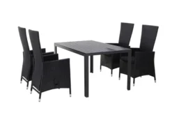 Havebord Havanna 150 x 90 cm i aluminium og nonwood - Sunlife®