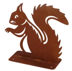 Havefigur egern rust H20,1 cm
