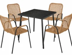 Havestol Madison sort/natur - Sunlife®