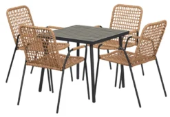 Havestol Madison sort/natur - Sunlife®