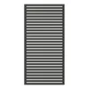 Hegn sort grundmalet 90 x 180 cm