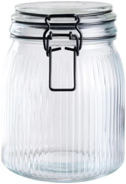 Henkogningsglas riflet 0,9 liter - DAY