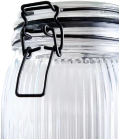 Henkogningsglas riflet 0,9 liter - DAY