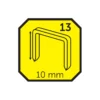 Hæfteklammer 10 mm nr. 13 1000 stk. - Probuilder