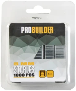 Hæfteklammer 8 mm nr. 10J 1000 stk. - Probuilder