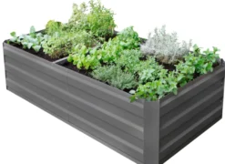 Højbed Easy L galvaniseret 180 x 90 cm