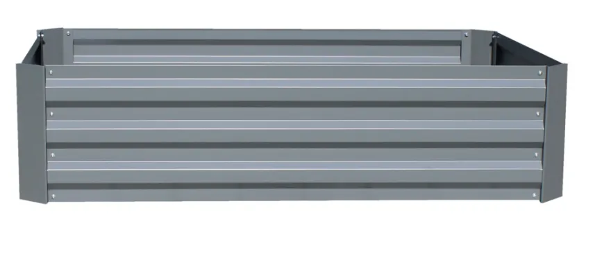 Højbed Easy M galvaniseret 120 x 80 cm