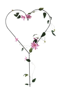 Hjerteformet espalier 69 x 123 cm