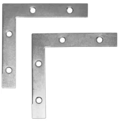 Hjørnebeslag 100 x 100 x 15 mm 2 stk.