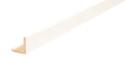 Hjørneliste hvid - 29 x 29 x 3000 mm