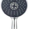 Håndbruser Ø150 mm krom 4-jet - REN