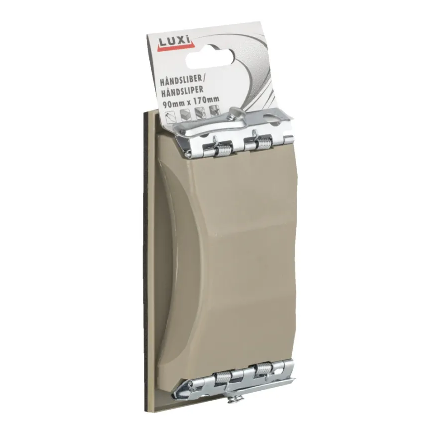 Håndsliber til sandpapir 85 x 165 mm - LUXI®