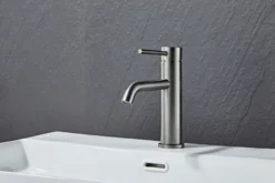 Håndvaskarmatur Slim vinkel gunmetal