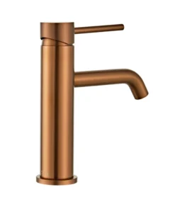 Håndvaskarmatur Slim vinkel kobberfinish