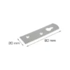 Hængeblik 80 x 20 mm 4 stk.