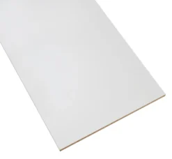 Hobbyplade hvid 18 mm x 60 cm x 250 cm