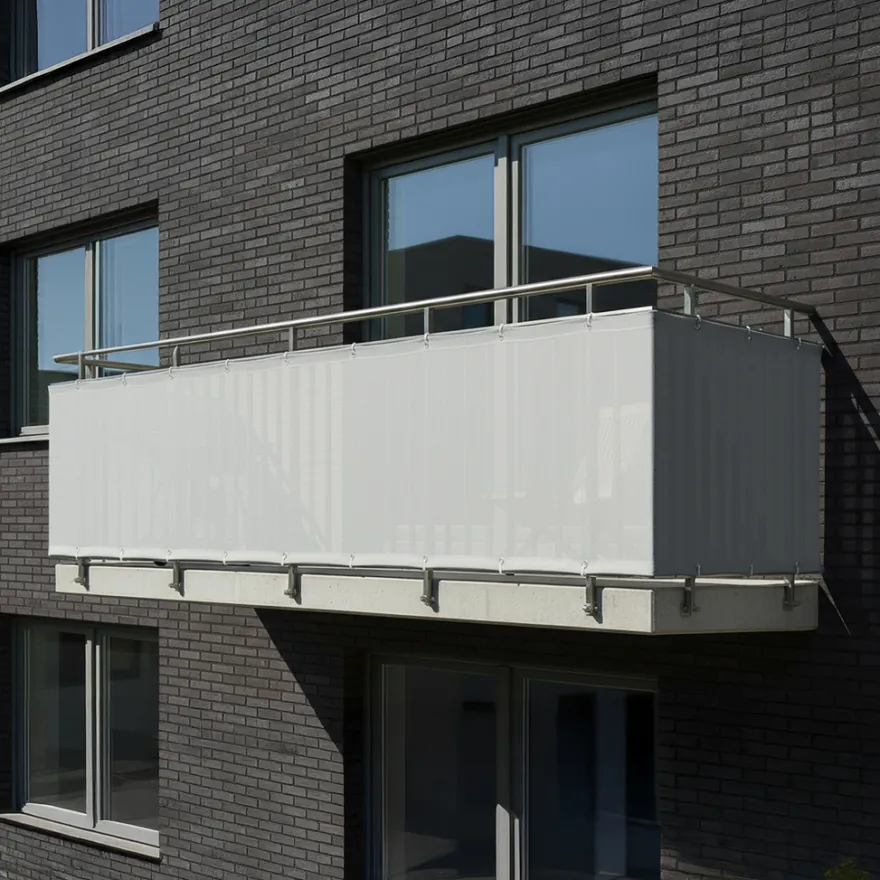 HORTUS altanafskærmning grå 0,8 x 10 meter