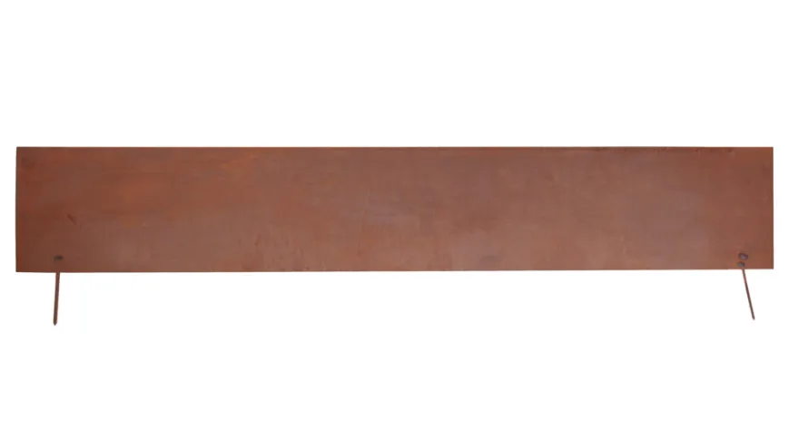 HORTUS bedkant råjern m/spyd 35 x 100 cm