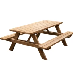 HORTUS bord-/bænkesæt Thermo fyrretræ 177 x 158 cm