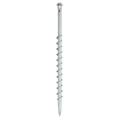 HORTUS jordskrue galvaniseret stål Ø25 x 750 mm
