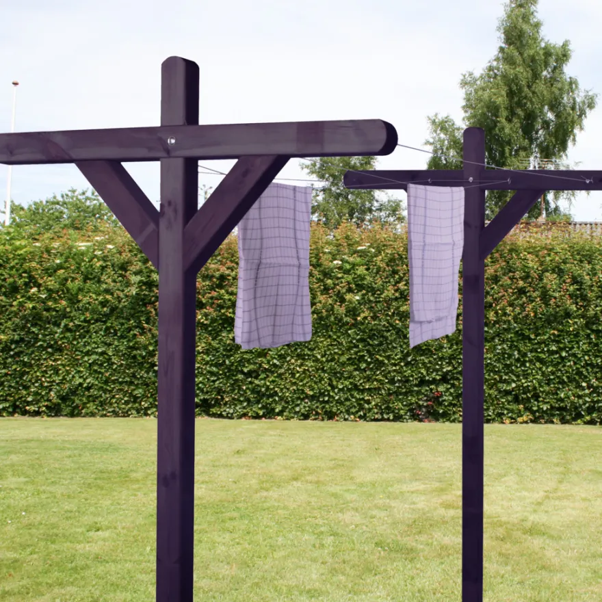 HORTUS tørrestativ sort grundmalet