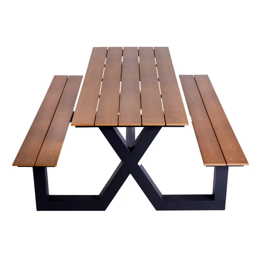 HORTUS X-model nonwood/alu 176 x 151 cm