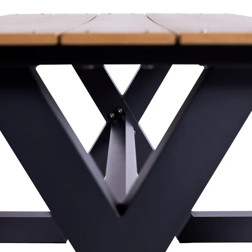HORTUS X-model nonwood/alu 176 x 151 cm