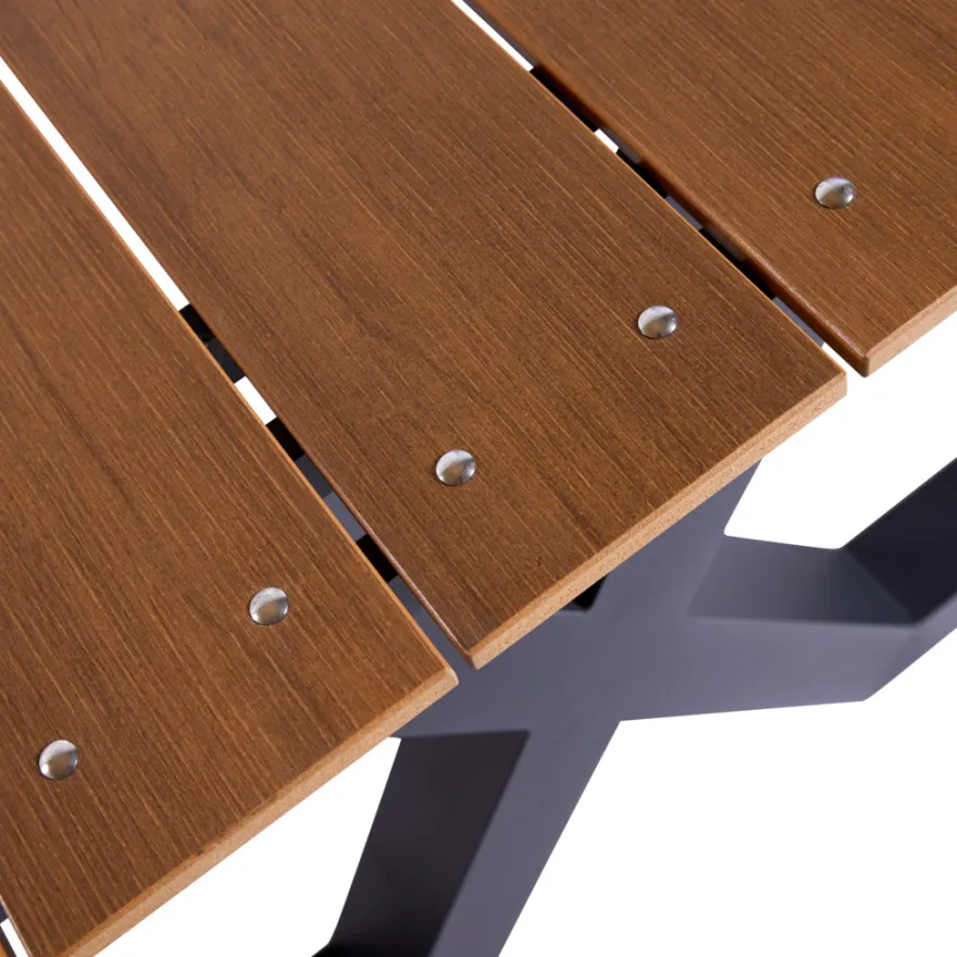 HORTUS X-model nonwood/alu 176 x 151 cm