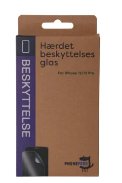 Hærdet beskyttelsesglas til iPhone 13/13 Pro