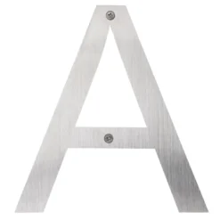 Husbogstav A rustfrit stål 25 cm