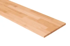 Hylde i eg 18 mm x 30 x 120 cm
