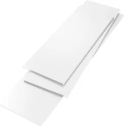 Hylde melamin hvid 16 mm x 30 x 100 cm