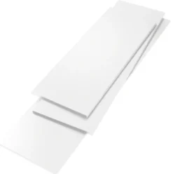 Hylde melamin hvid 22 mm x 30 x 80 cm