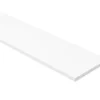Hylde melamin hvid 16 mm x 20 x 100 cm