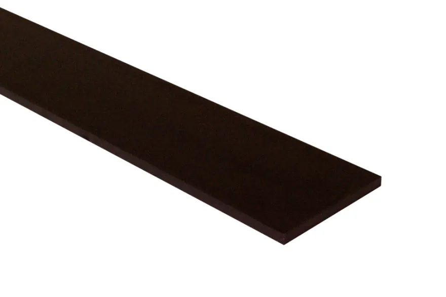 Hylde melamin sort 16 mm x 20 x 100 cm