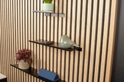 Hylde til akustikpanel 40 cm sort
