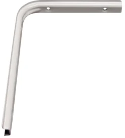 Hyldeknægt U-profil 200 x 250 mm hvid