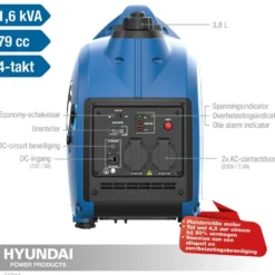 Hyundai inverter benzin generator 2000 W
