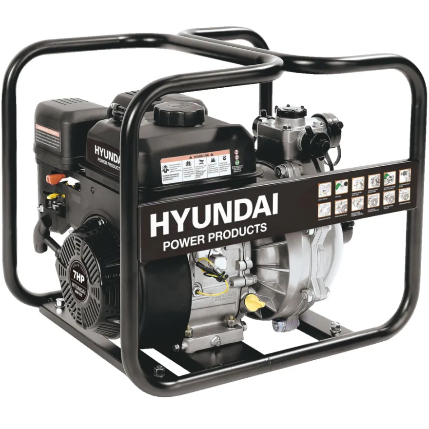 Hyundai vandpumpe benzin 7 hk 30.000 liter/time