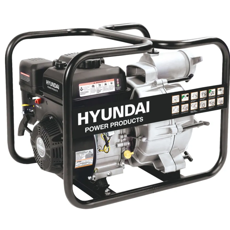 Hyundai vandpumpe benzin 7 hk 45.000 liter/time