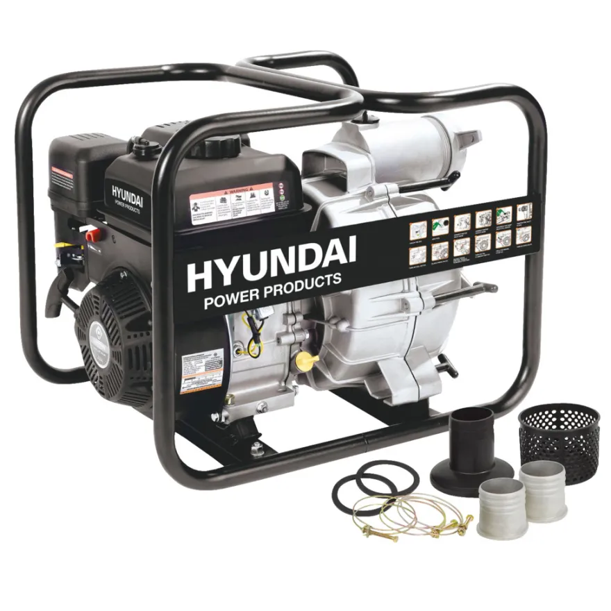 Hyundai vandpumpe benzin 7 hk 45.000 liter/time