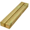 Imprægneret stolpe høvlet 90 x 90 x 2700 mm
