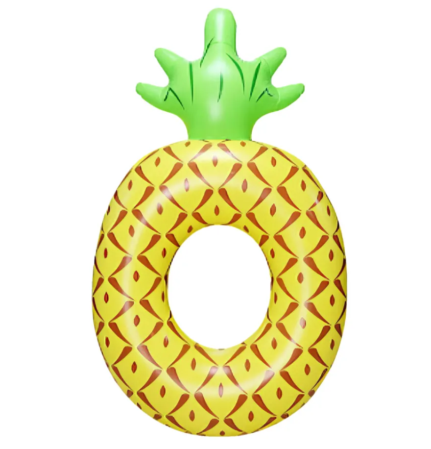 INTEX badering ananas 166 x 98 x 43 cm