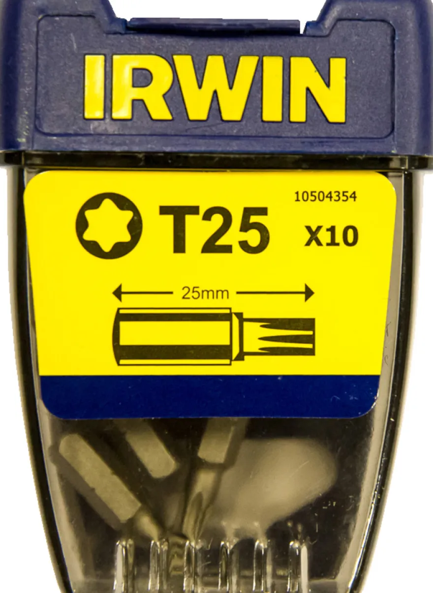 Irwin bits torx T25 - 10 stk.