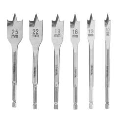 Irwin Blue Groove 4X fladbor til træ 6 stk.