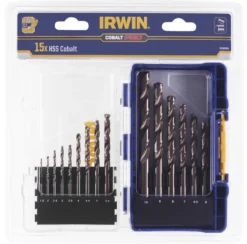Irwin HSS Pro Cobalt borsæt 15 stk.