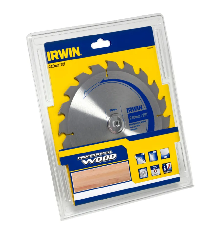 Irwin rundsavsklinge Ø210 x 30 mm - 20T