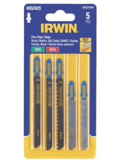 Irwin stiksavsklinger 5 stk. assorteret